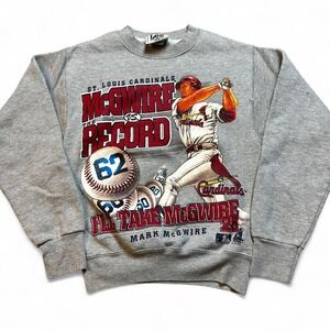 Vintage Mark McGwire St. Louis Cardinals kids youth sweatshirt medium
